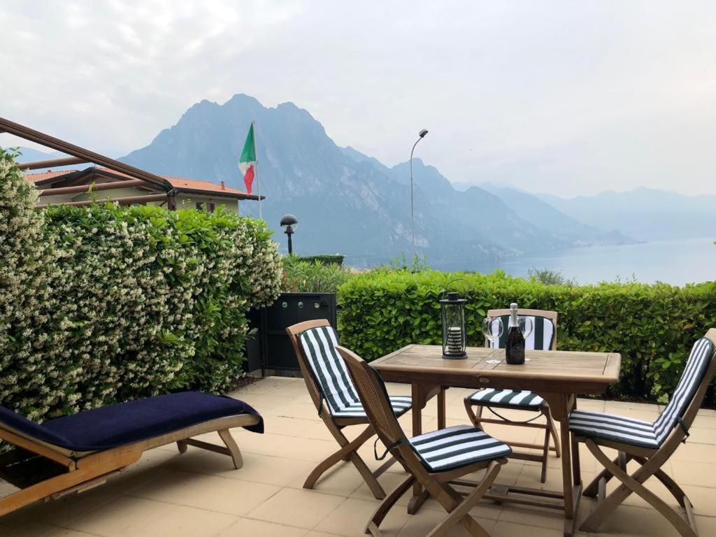 Villa Mirella: Casa Vista Lago Con Piscina Riva di Solto Exteriör bild